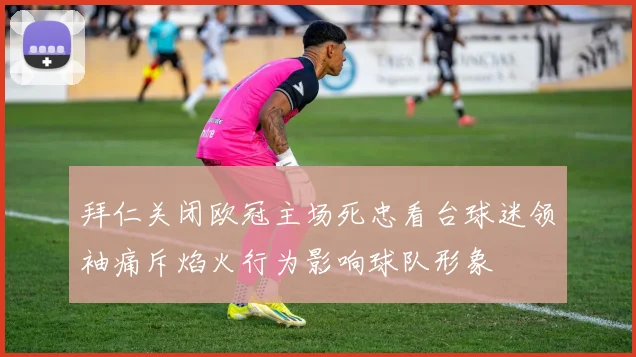 拜仁关闭欧冠主场死忠看台球迷领袖痛斥焰火行为影响球队形象