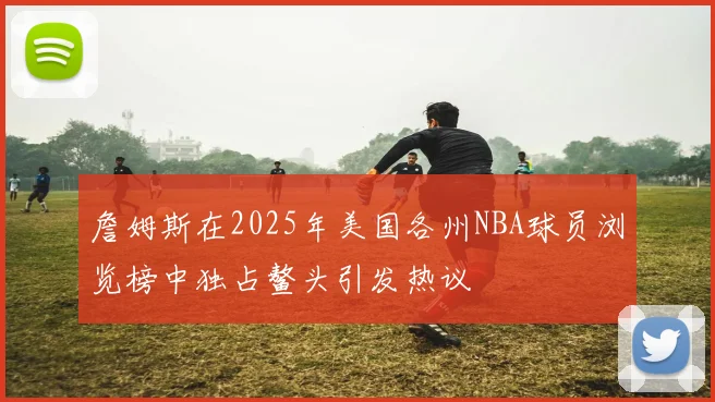 詹姆斯在2025年美国各州NBA球员浏览榜中独占鳌头引发热议